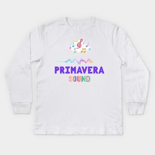 Primavera Sound Kids Long Sleeve T-Shirt